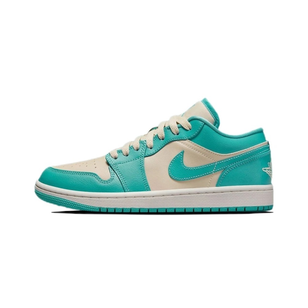 nike air jordan 1 low sanddrift/washed teal size 7 - Picture 7 of 7